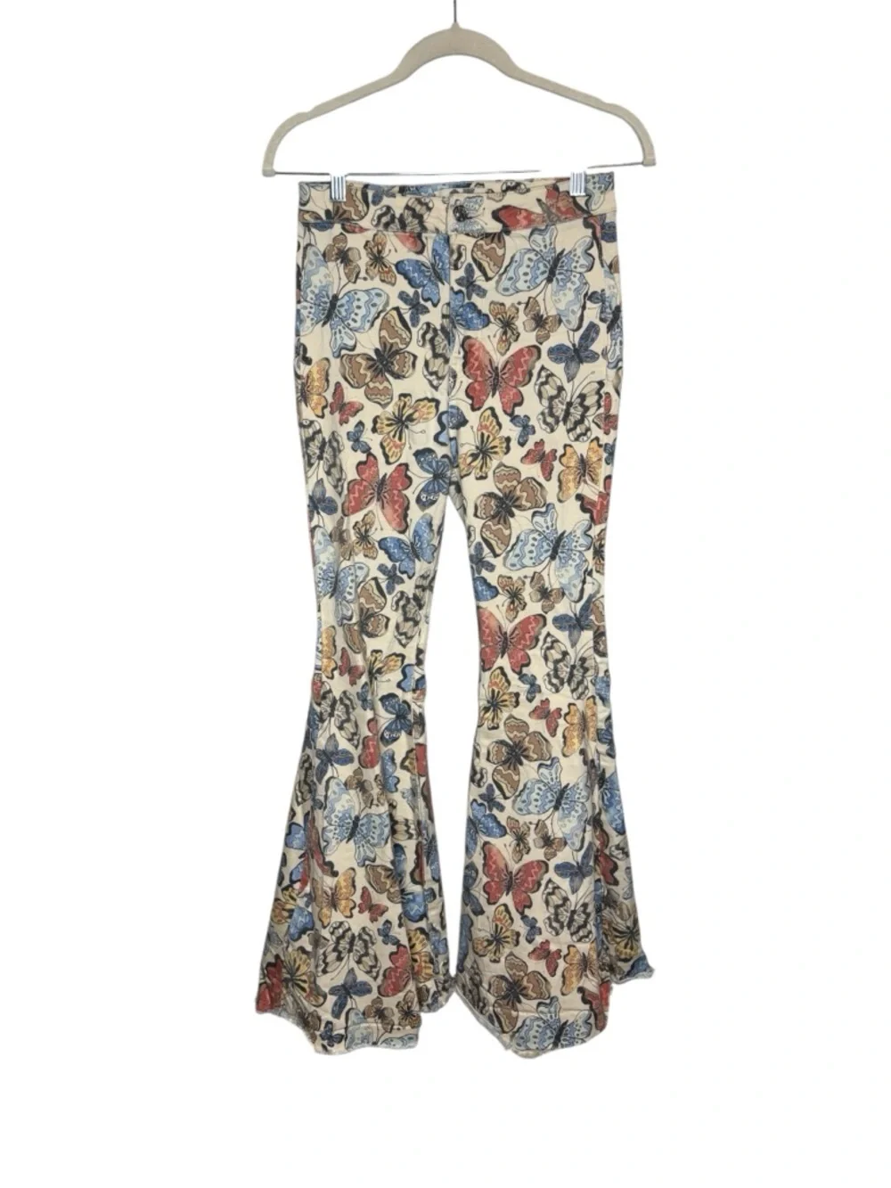 Free People Bright Butterfly Float On Flares 27 Bright Butterfly Combo - Picture 3 of 10